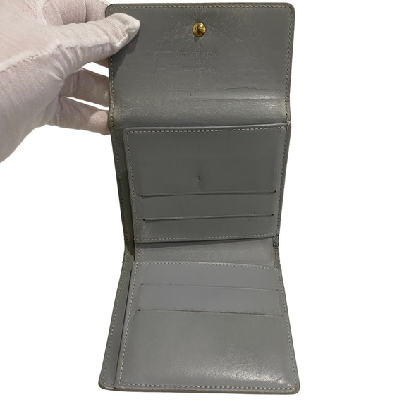 Louis Vuitton Perle Yellow Monogram Vernis Ludlow Wallet - fold out - leather - Picture 5 of 16